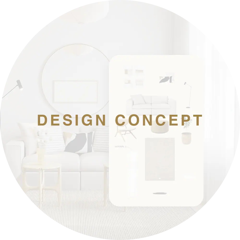 scandi inspired furniture design concept