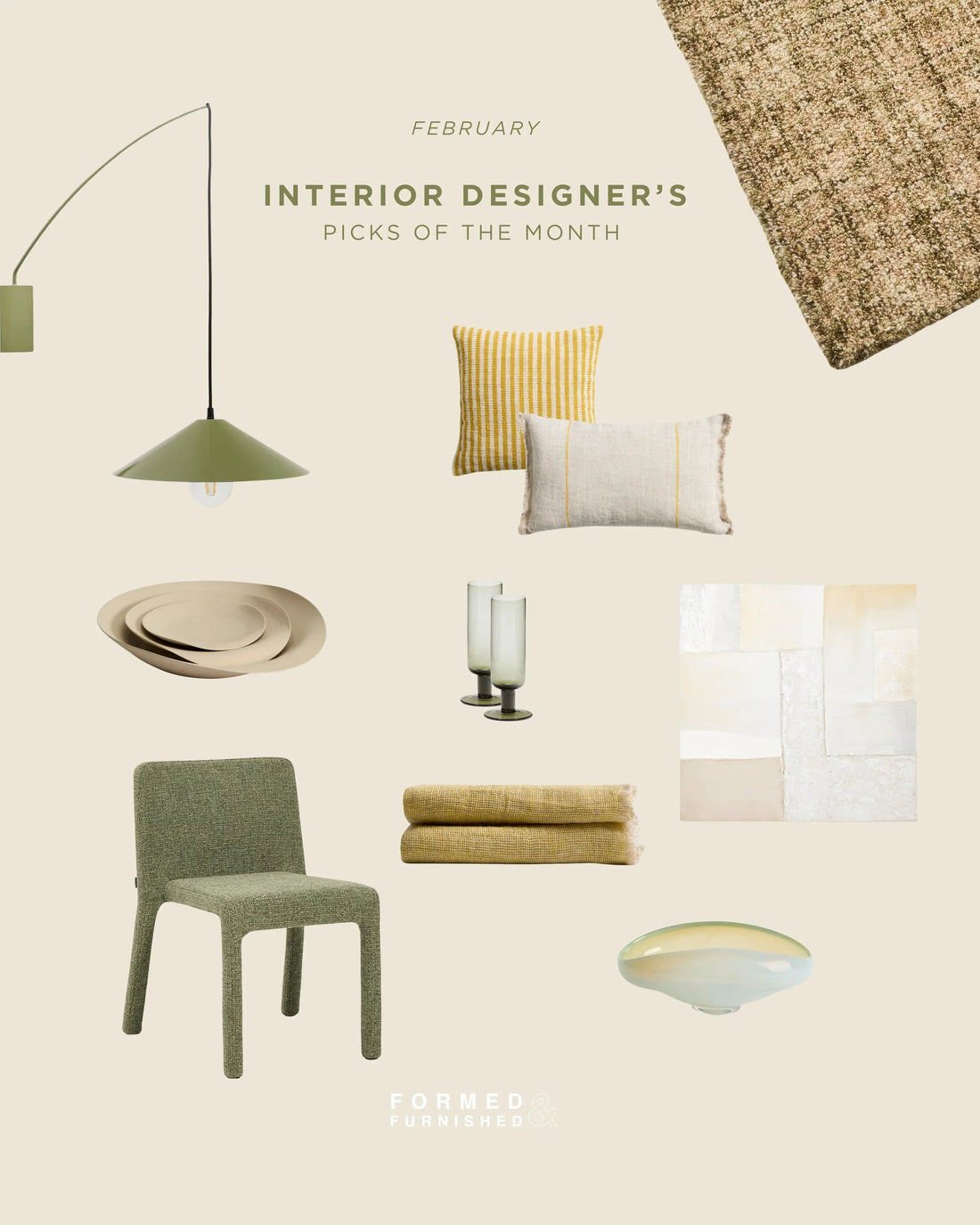 The February Edit: Interior Designer Picks for Subtle Spring Colour