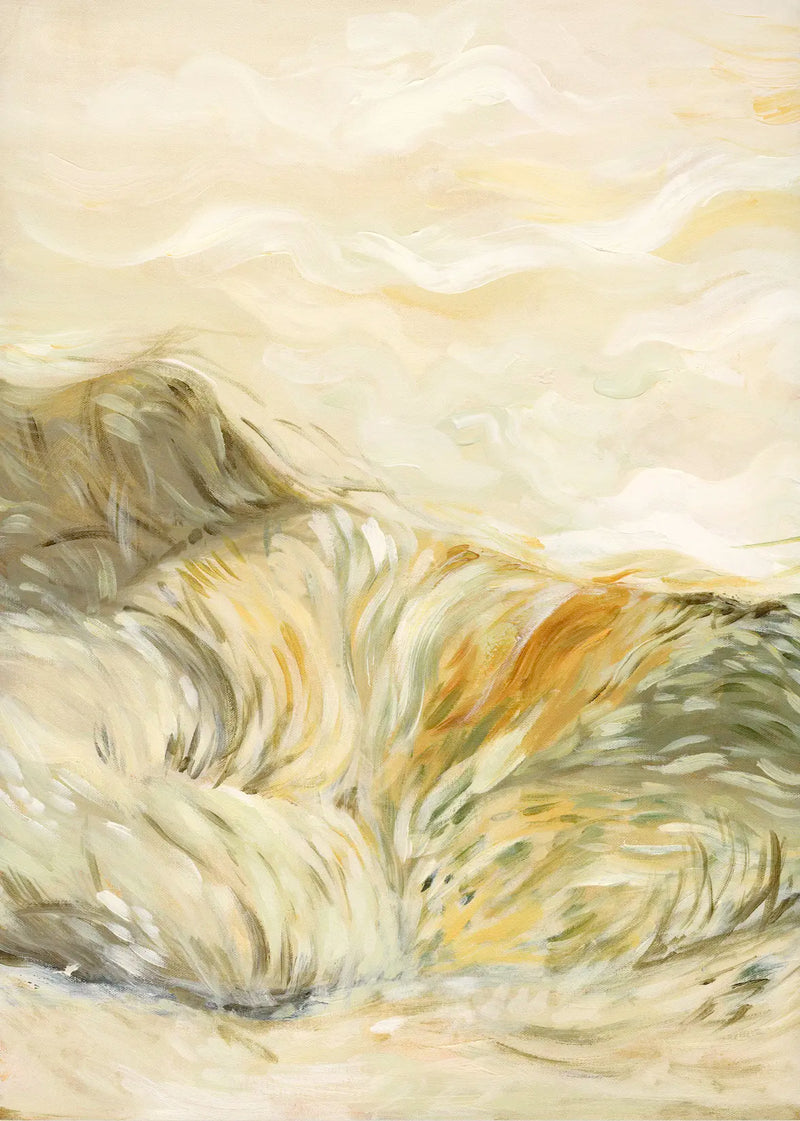Abstract Fields No1 Print