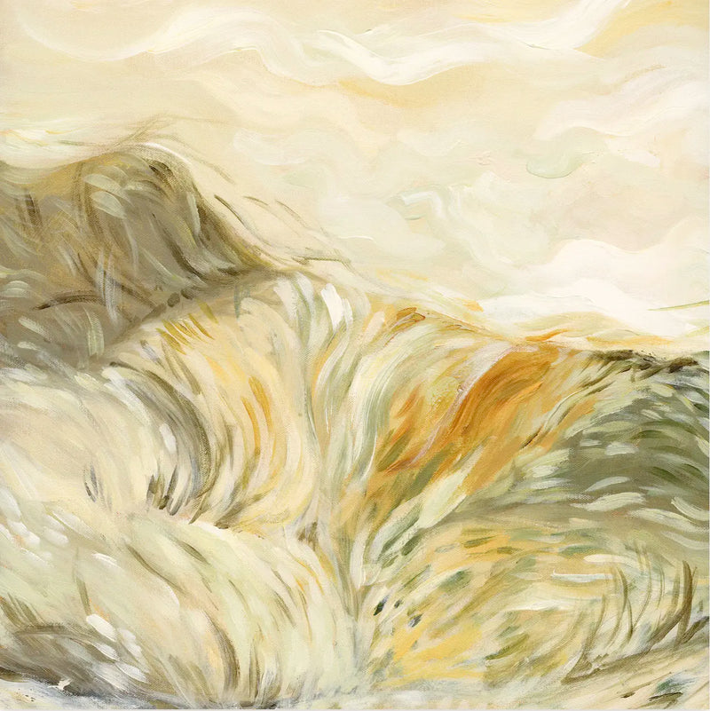 Abstract Fields No1 Print Square