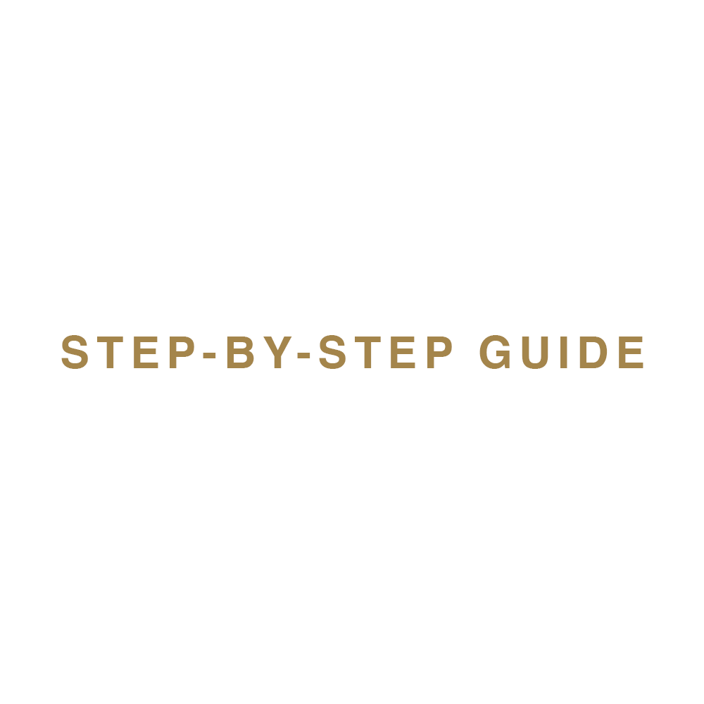 Visual icon for guided step-by-step interior design support